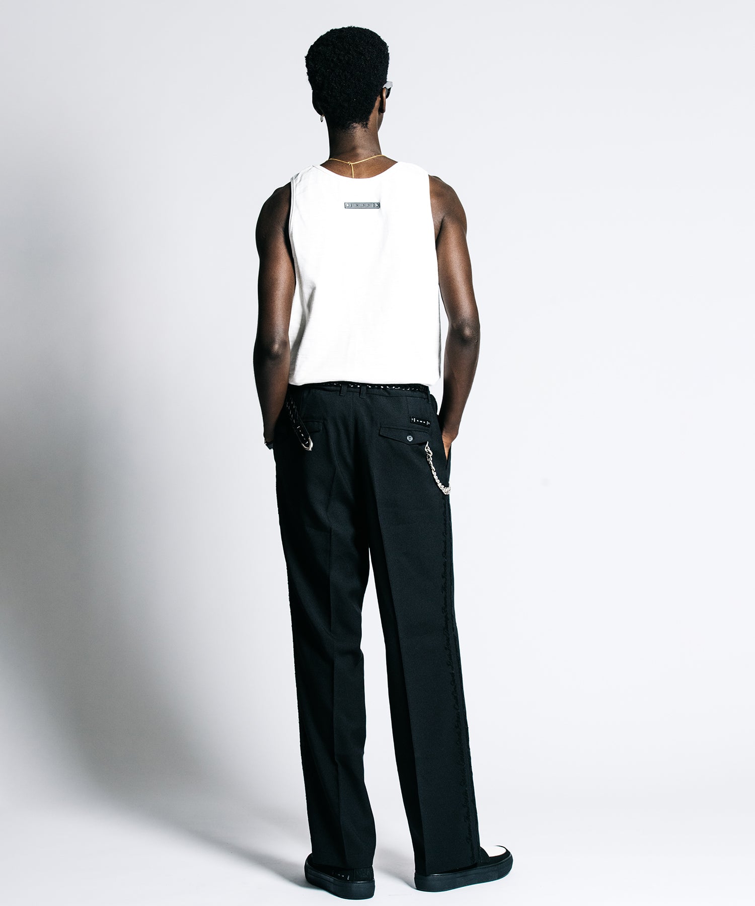 HEAVY OZ SLUB POCKET TANK TOP