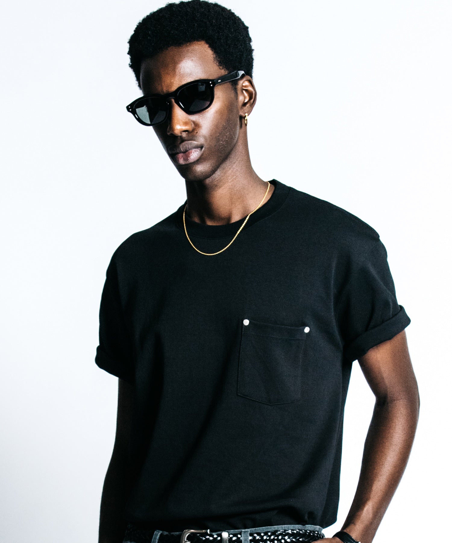 RIVET & DIALOG LOGO POCKET T SHIRT