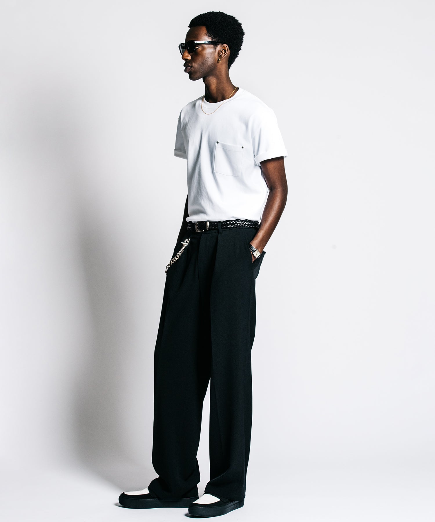 RIVET & DIALOG LOGO POCKET T SHIRT
