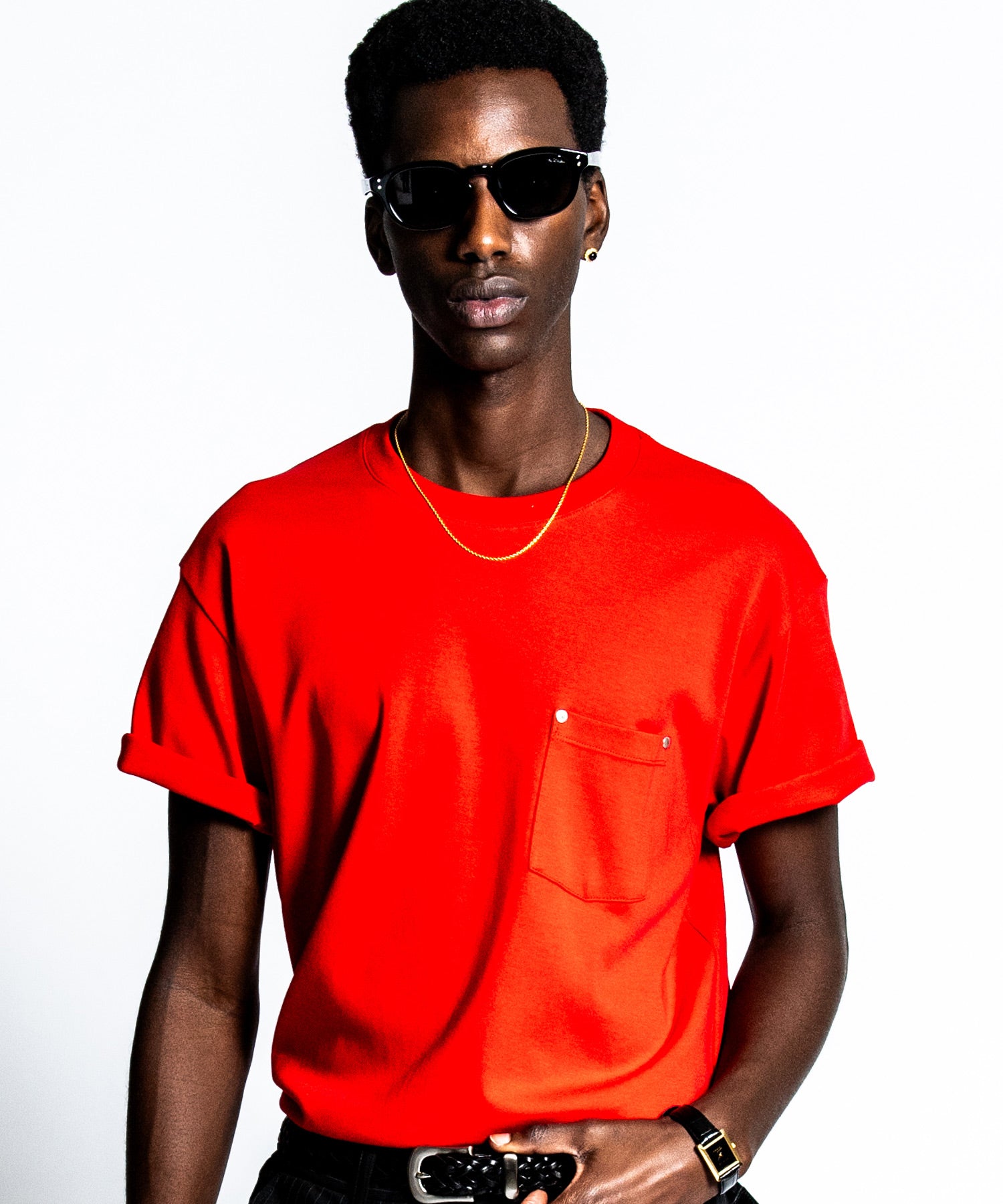 RIVET & DIALOG LOGO POCKET T SHIRT