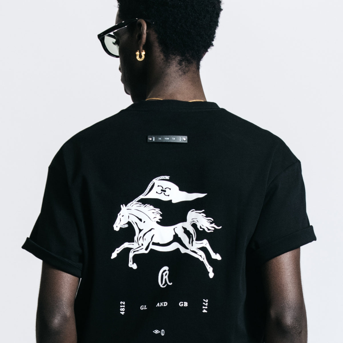 THE CRIMIE] クライミー フラッグ & CR マスタング Tシャツ プレミアム 