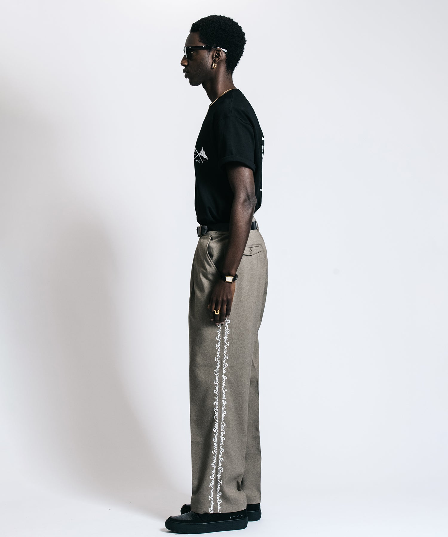 FLAG & CR MUSUTANG T SHIRT