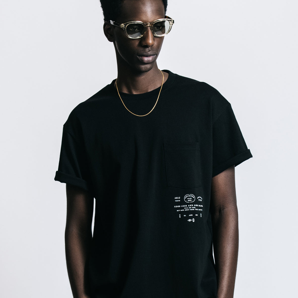 THE CRIMIE] クライミー フラッグ ポケット Tシャツ プレミアム 