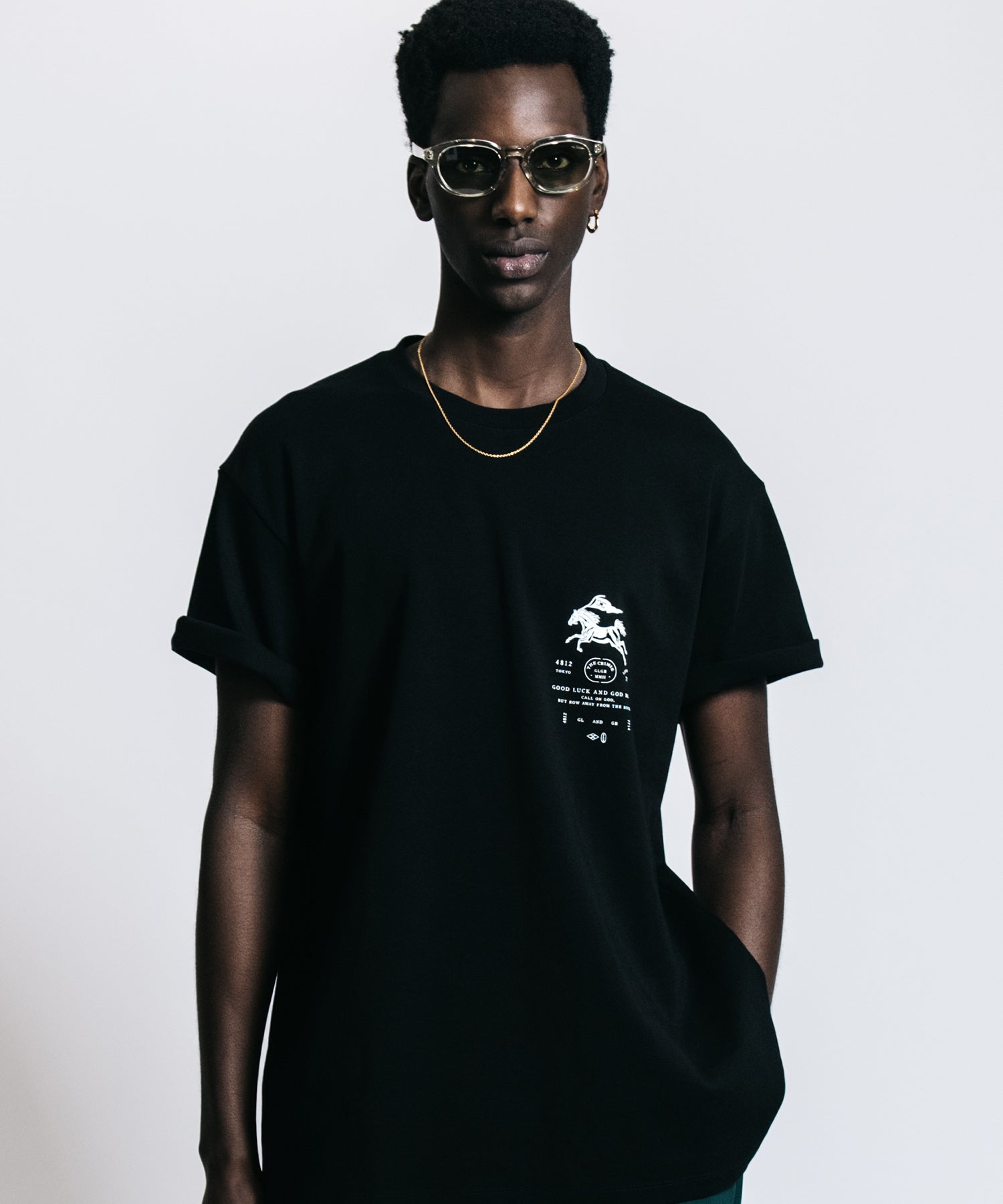 CR MUSTANG SIGN T SHIRT