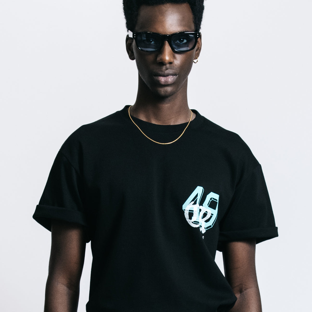 THE CRIMIE] クライミー 49クラブ CRロゴ Tシャツ シルケット スムース 