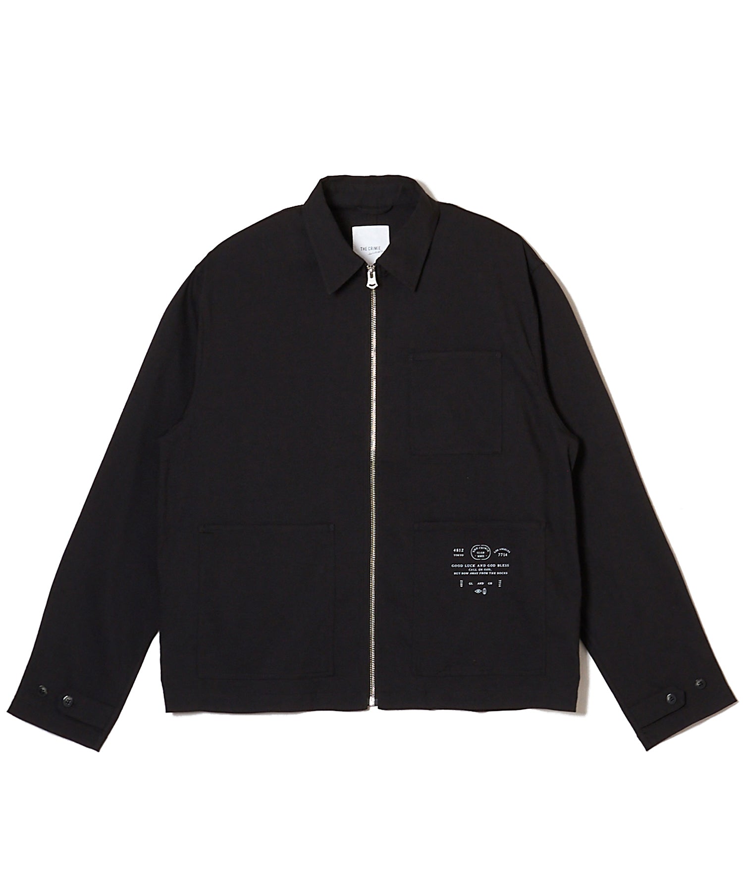 ZIP LINEN OX SHIRT JACKET – COOL TOUCH EASY CARE