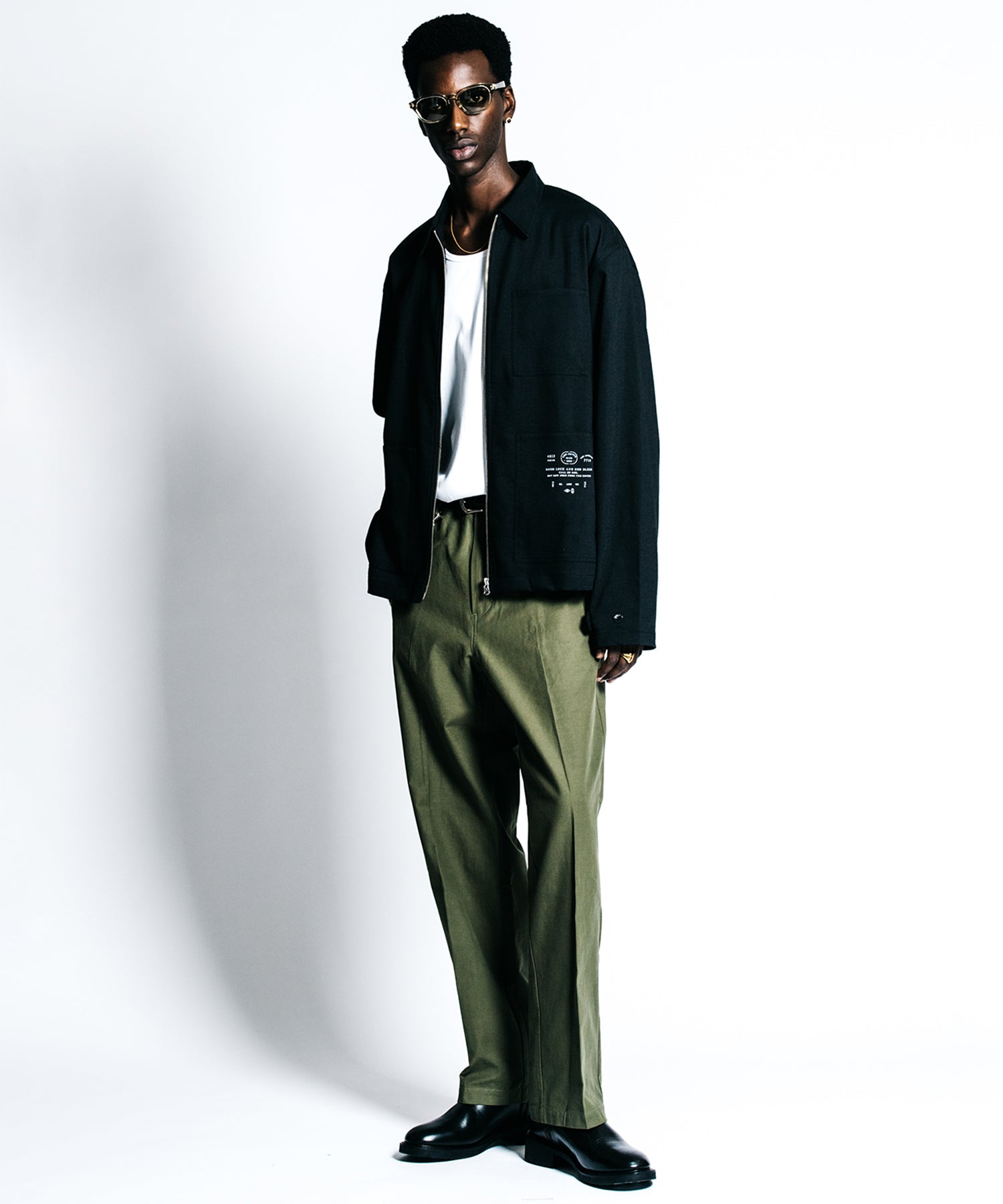 ZIP LINEN OX SHIRT JACKET – COOL TOUCH EASY CARE