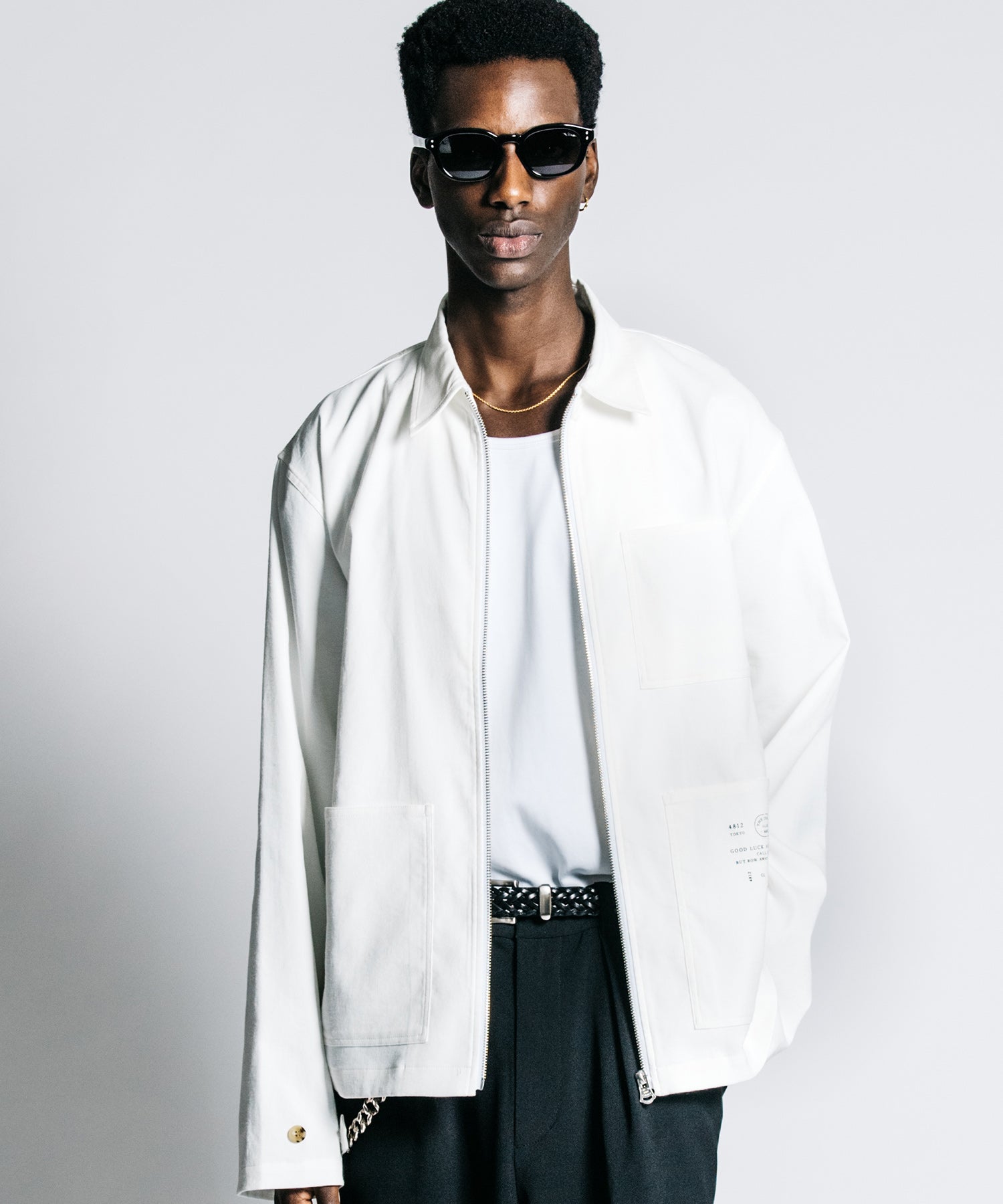 ZIP LINEN OX SHIRT JACKET – COOL TOUCH EASY CARE