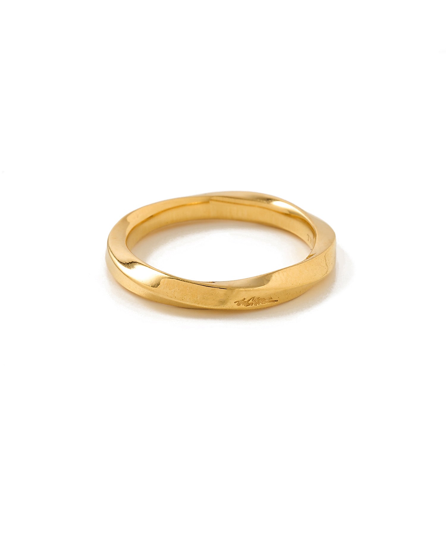 ETERNITY SILVER RING 24KDP