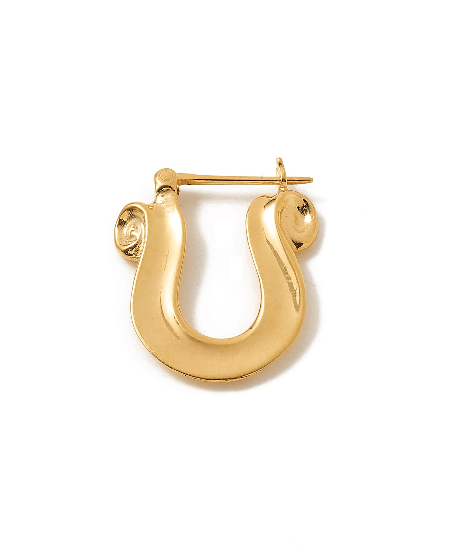 LETTER RIBBON HORSE SHOE PIERCE 24KDP