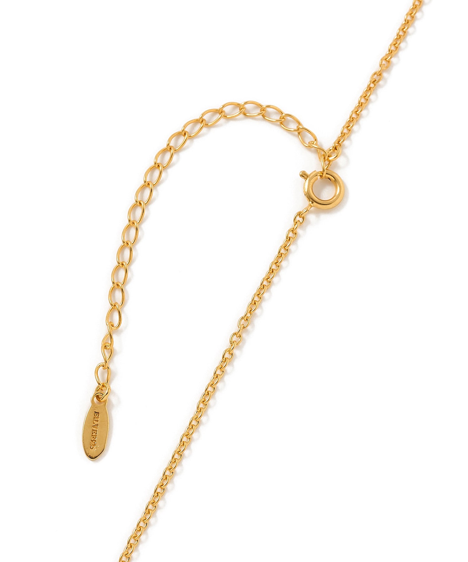 FINE SLIM CHAIN NECKLACE 24KDP 38-45cm