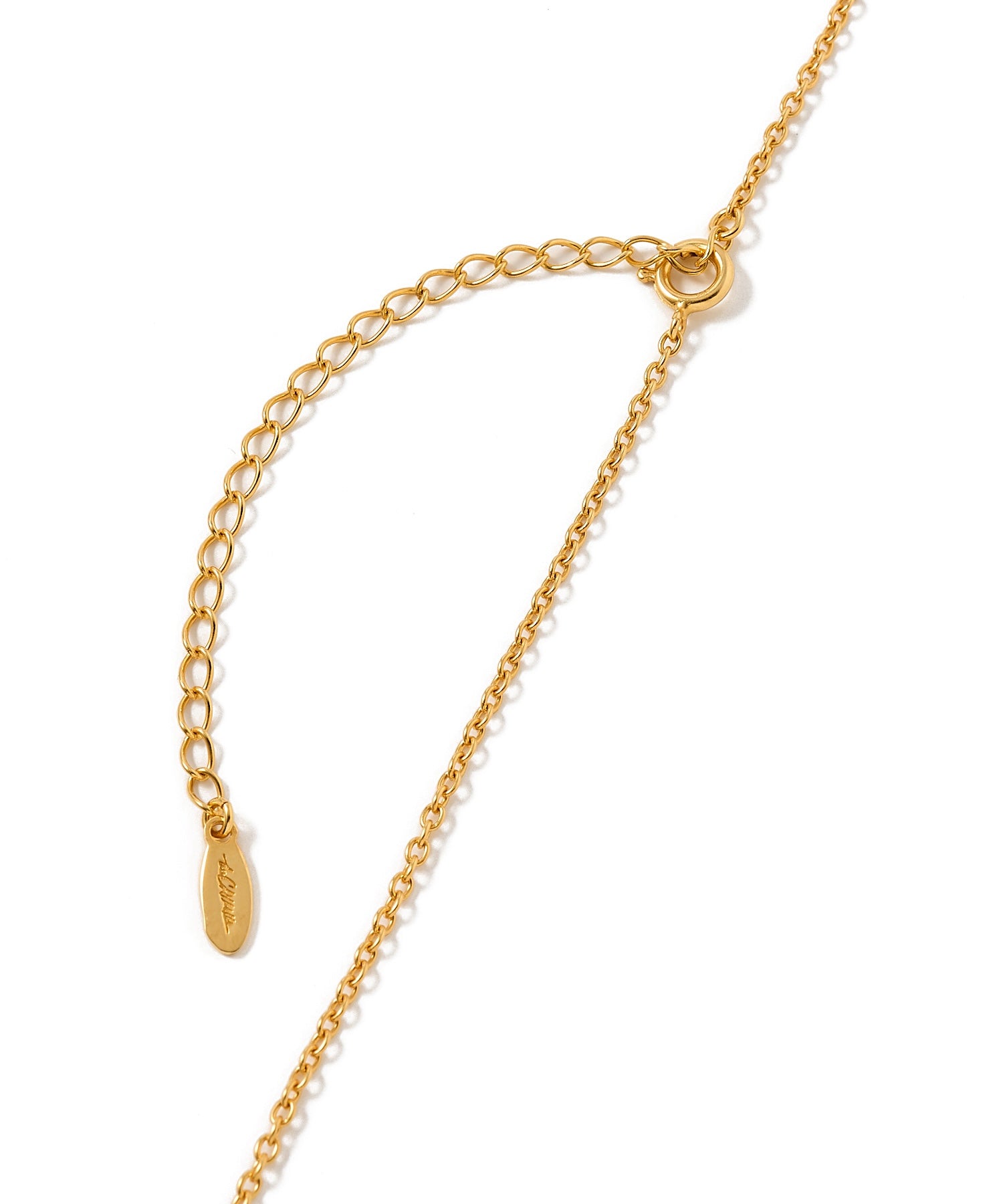 FINE SLIM CHAIN NECKLACE 24KDP 48-55cm