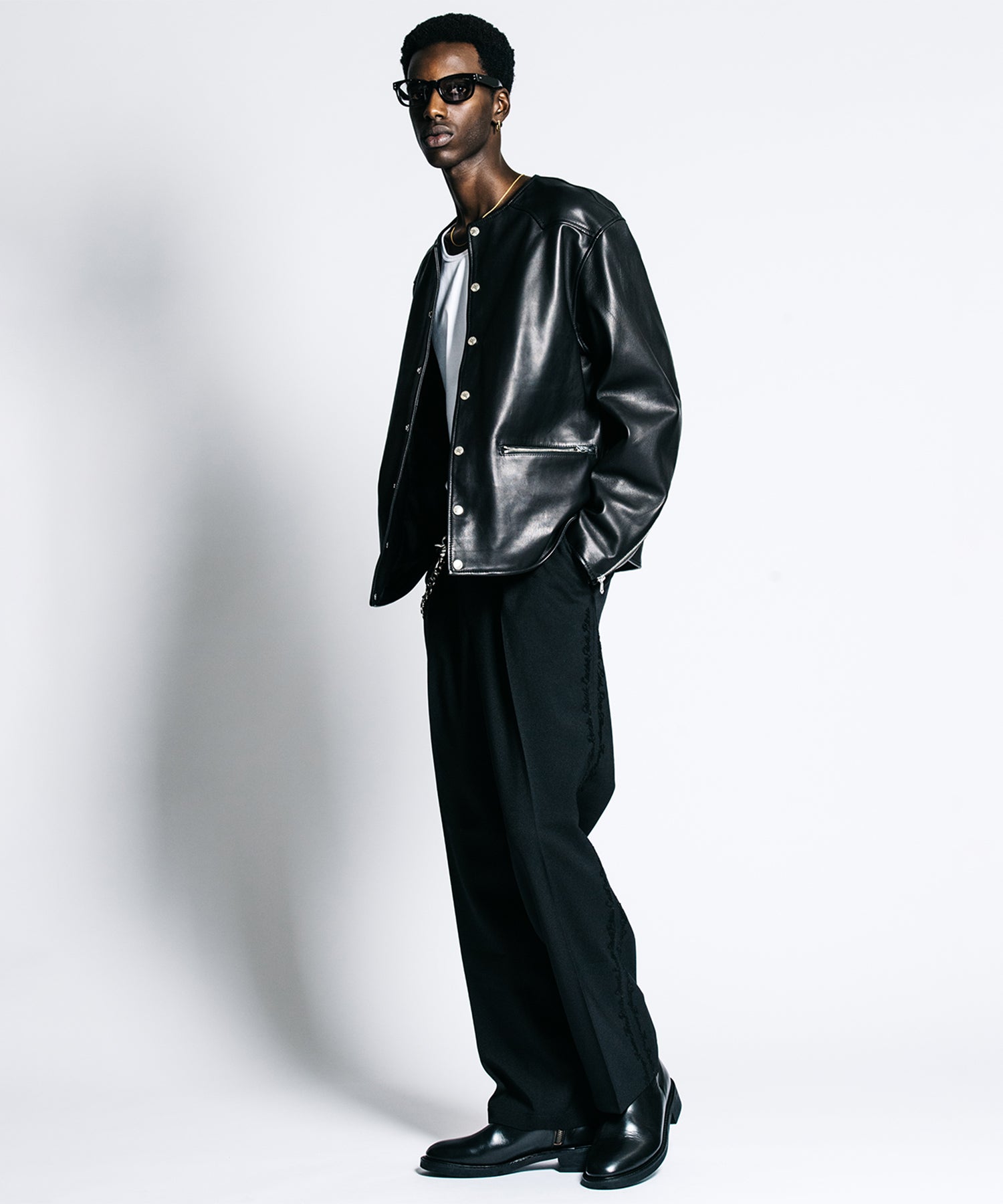 TAILORED TROUSERS – MELANGE ALL SEASON EASY CARE