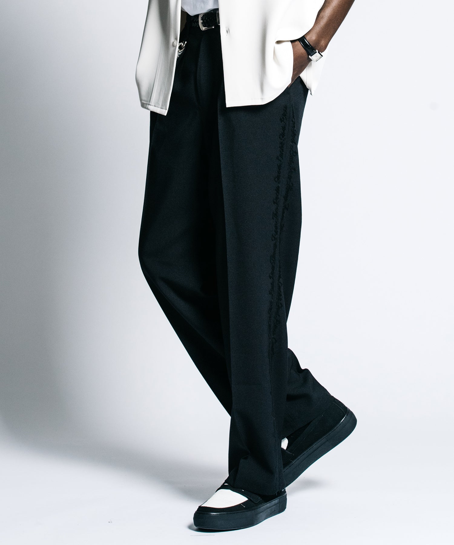 TAILORED TROUSERS – MELANGE ALL SEASON EASY CARE