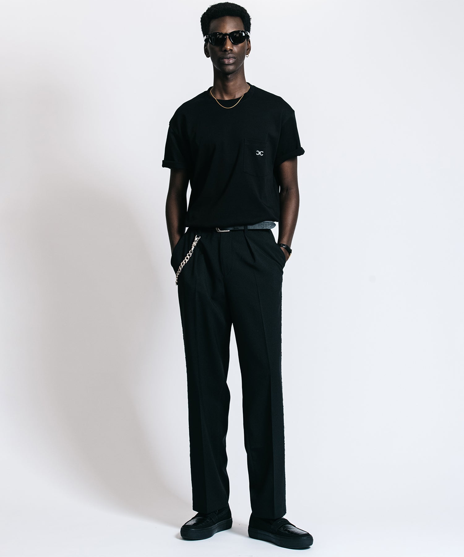 TAILORED TROUSERS – MELANGE ALL SEASON EASY CARE