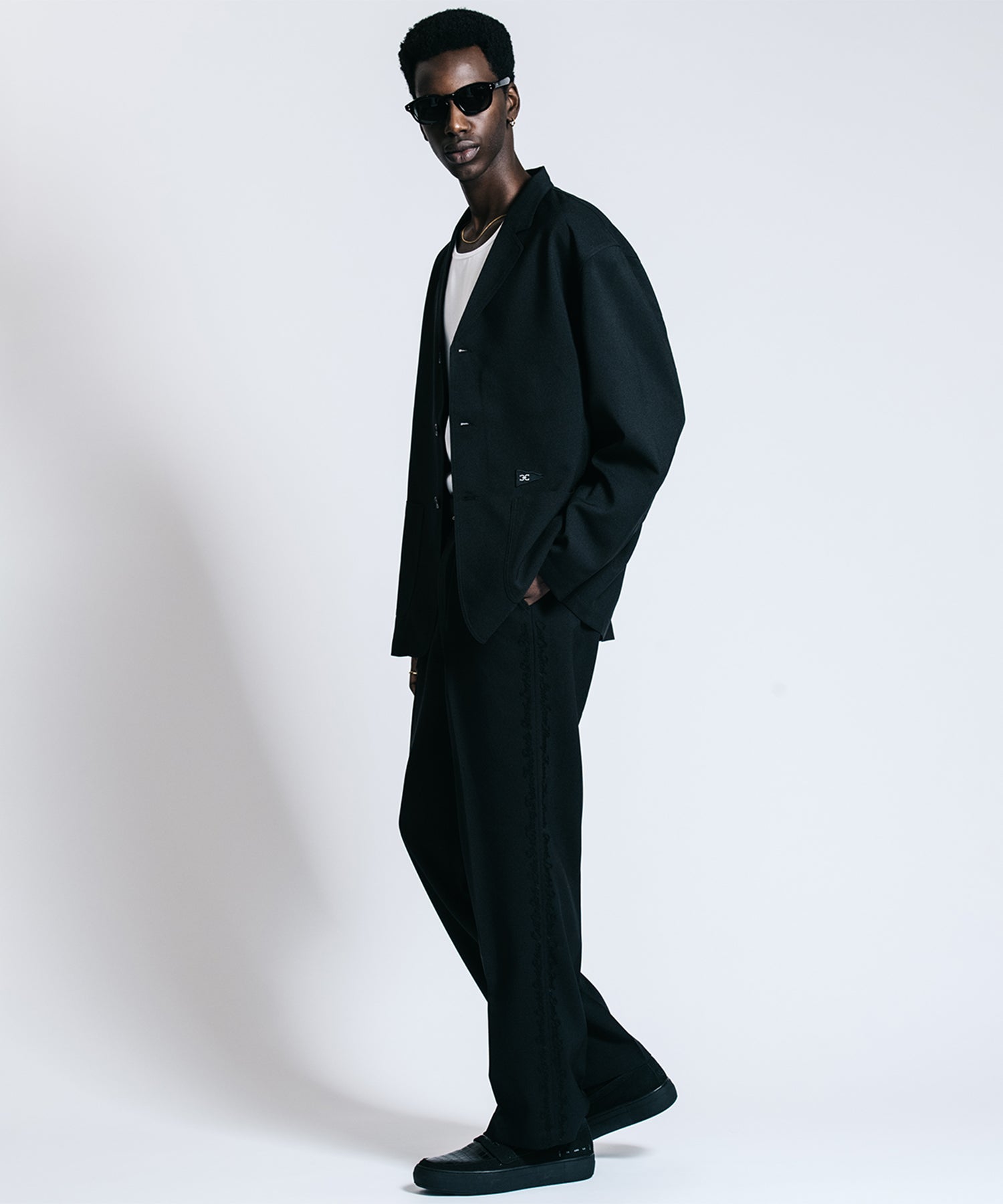 TAILORED TROUSERS – MELANGE ALL SEASON EASY CARE
