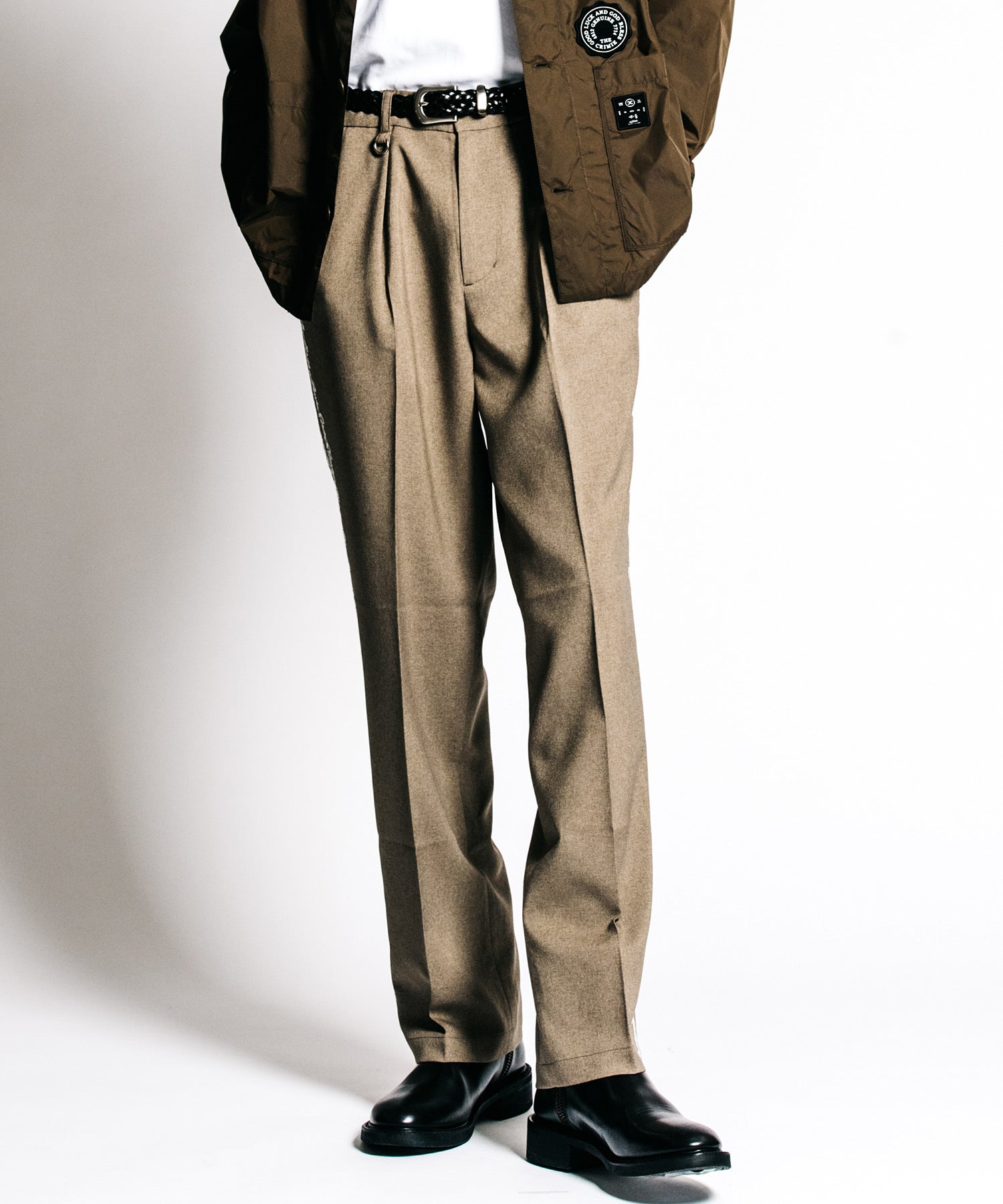 TAILORED TROUSERS – MELANGE ALL SEASON EASY CARE