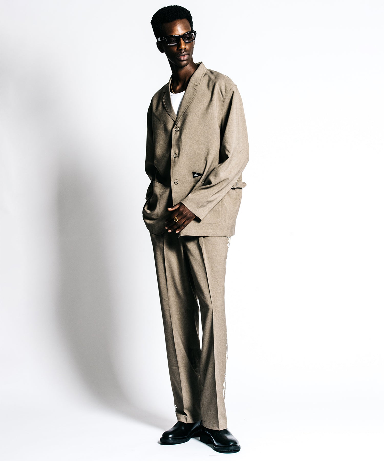 TAILORED TROUSERS – MELANGE ALL SEASON EASY CARE