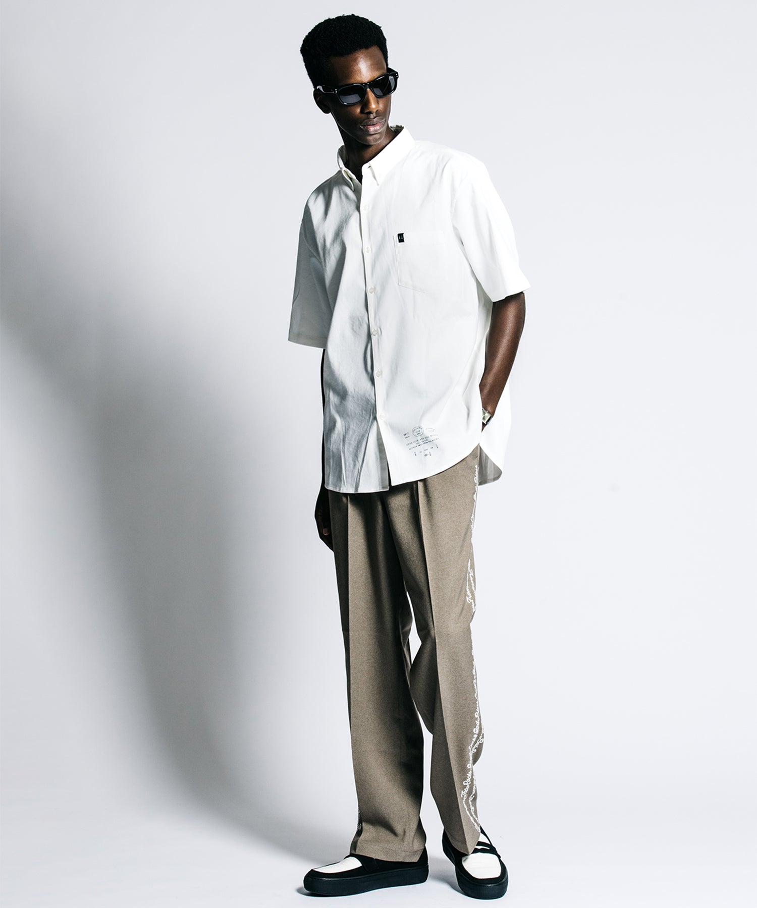 TAILORED TROUSERS – MELANGE ALL SEASON EASY CARE