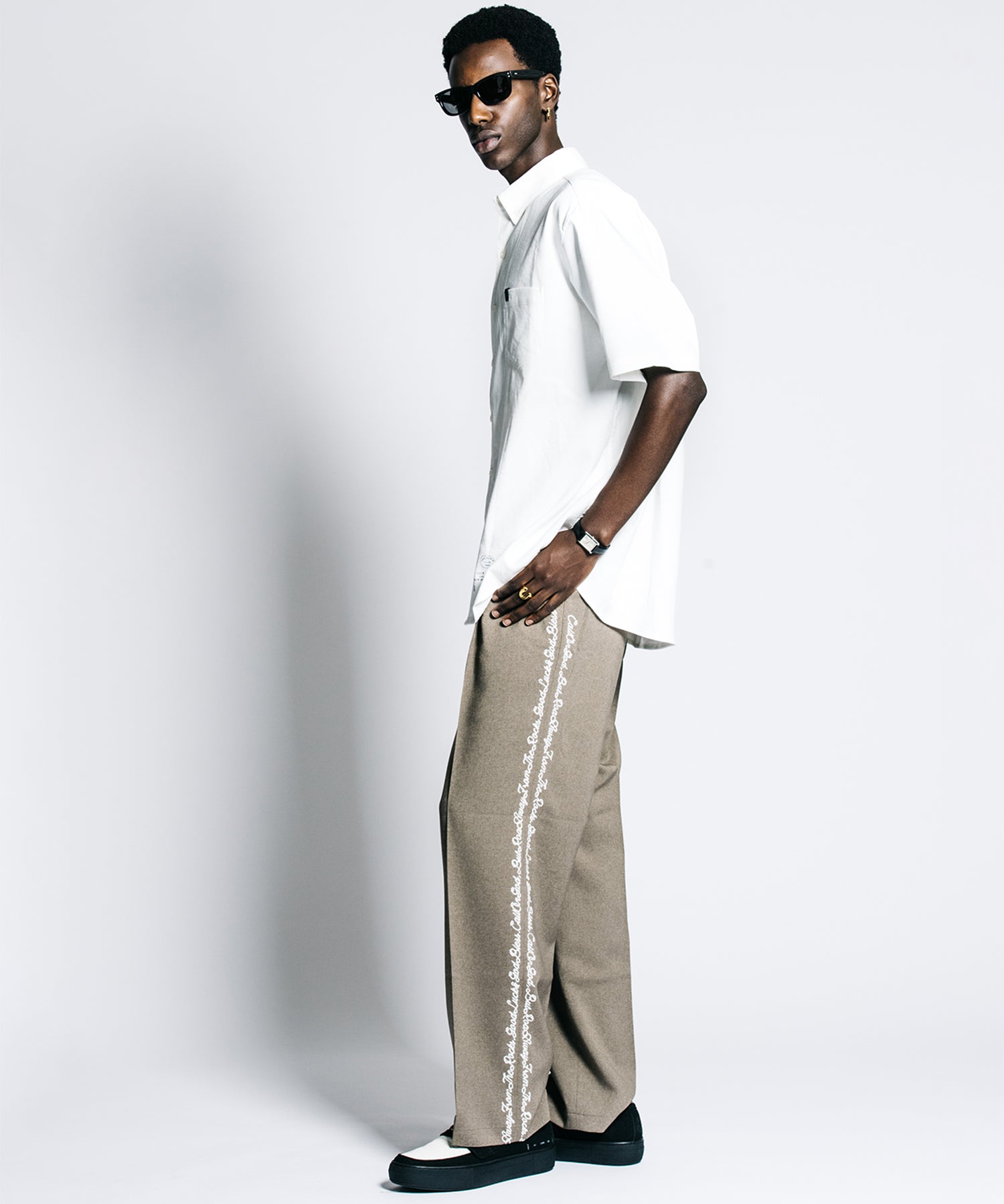 TAILORED TROUSERS – MELANGE ALL SEASON EASY CARE