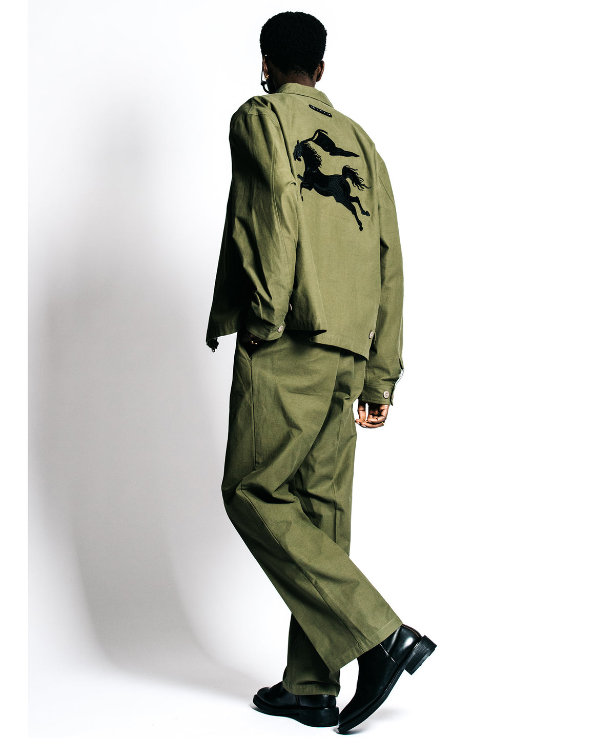 TAILORED TROUSERS – BACK SATIN