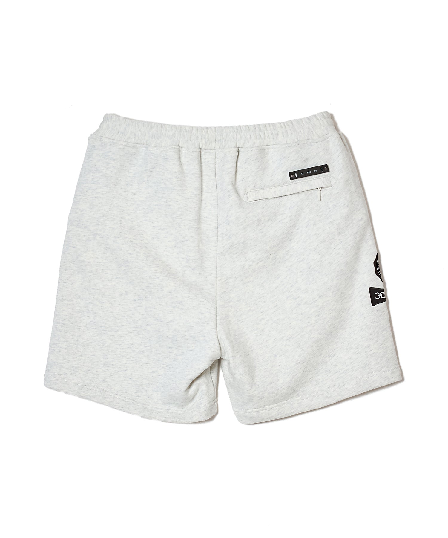 PATCHWORK LOGO SWEAT SHORTS