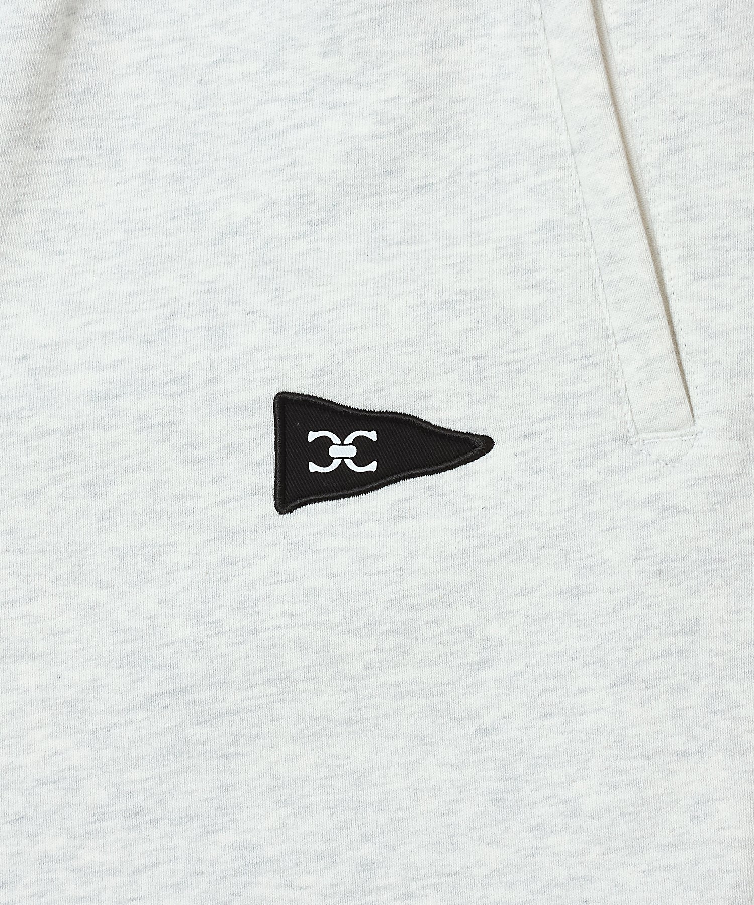 PATCHWORK LOGO SWEAT SHORTS