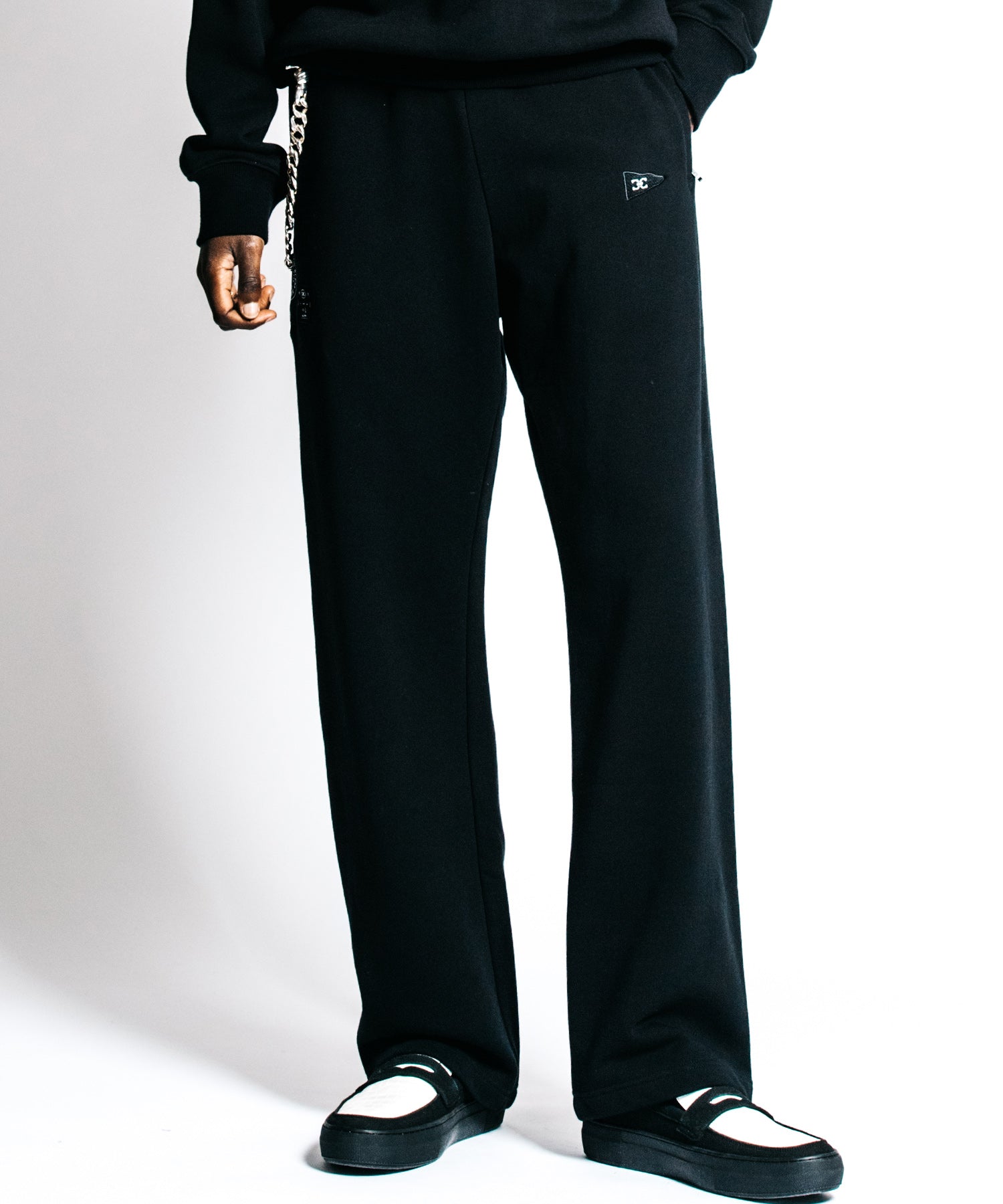 SIGNATURE PATCHWORK SWEAT PANTS