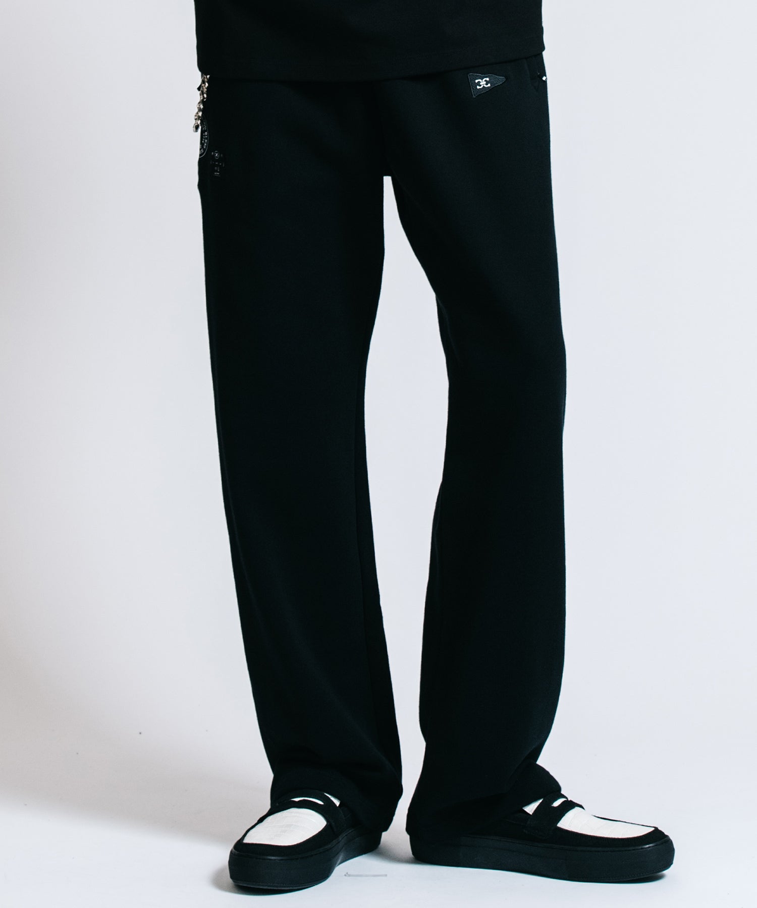 SIGNATURE PATCHWORK SWEAT PANTS