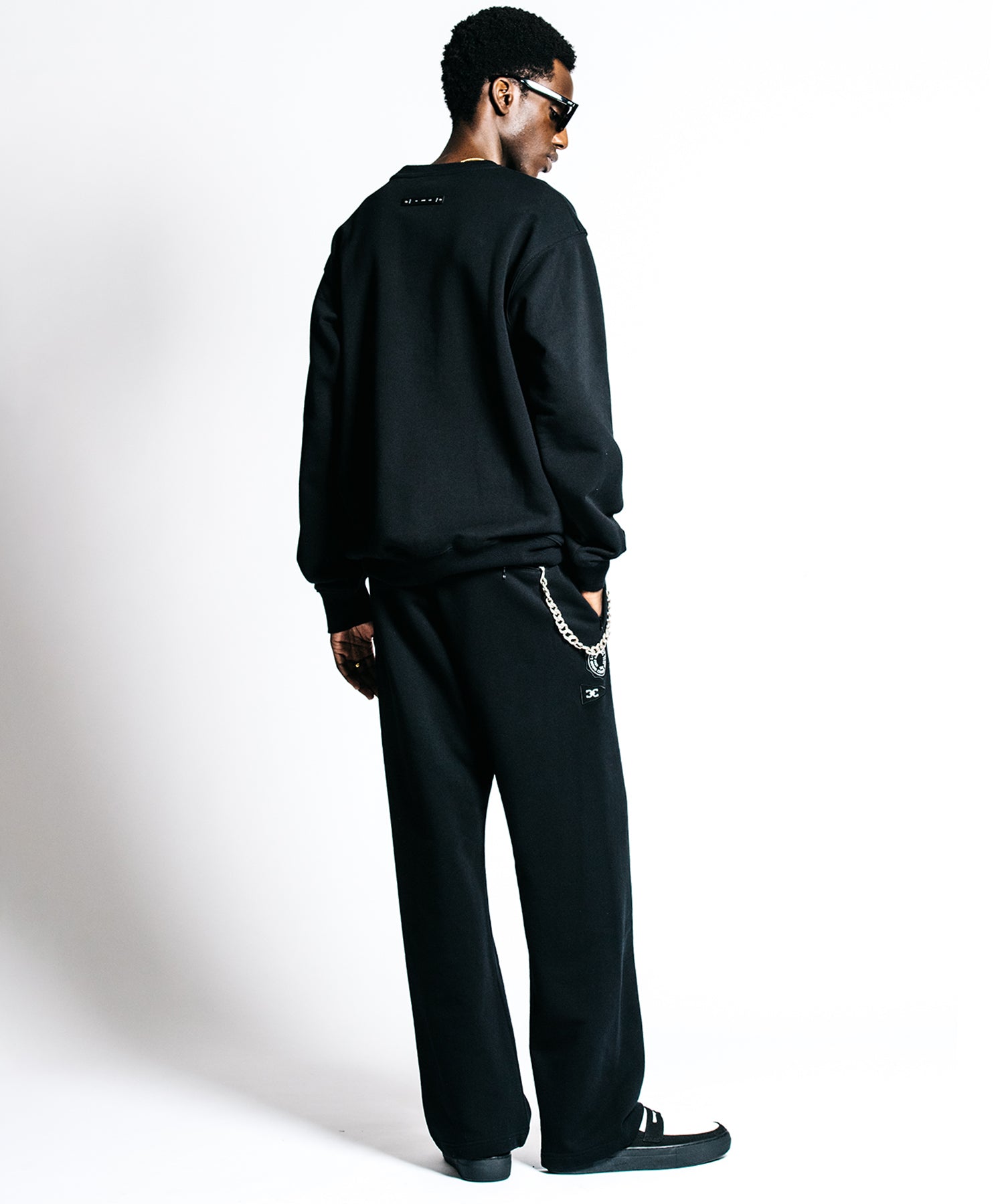 SIGNATURE PATCHWORK SWEAT PANTS