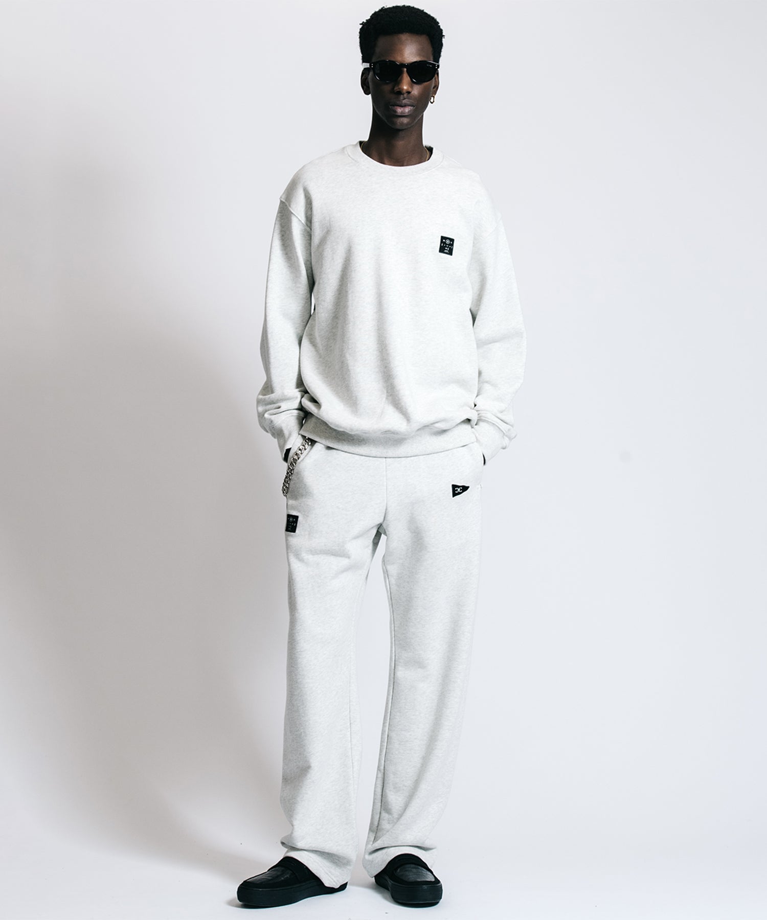 SIGNATURE PATCHWORK SWEAT PANTS