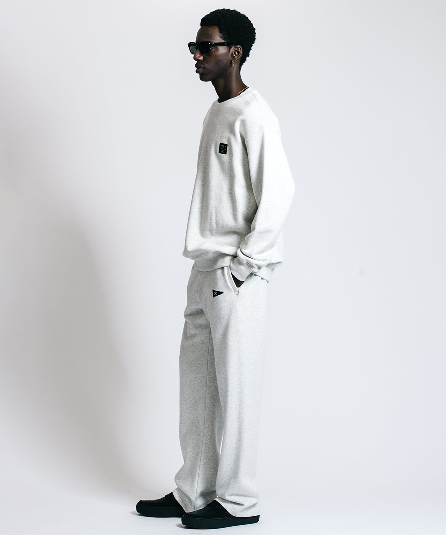 SIGNATURE PATCHWORK SWEAT PANTS