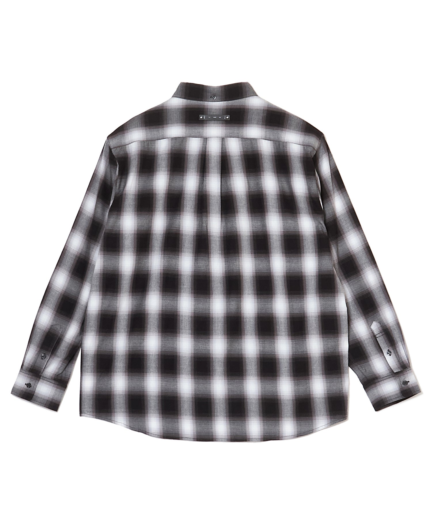 OMBRE CHECK B.D L/S WIDE SHIRT