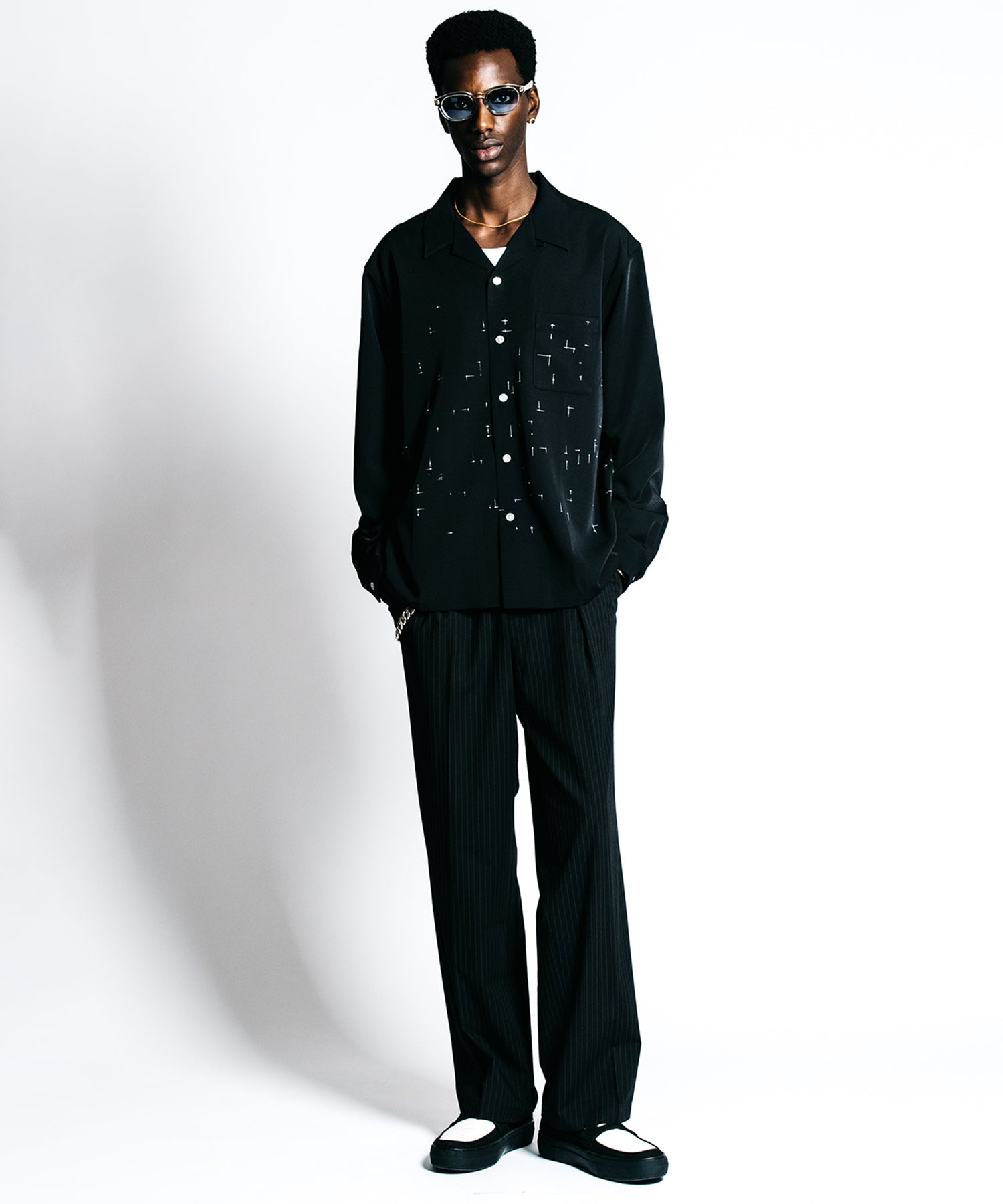 TAILORED ORIGINAL KASURI GRAPHIC L/S SHIRT – EASY CARE