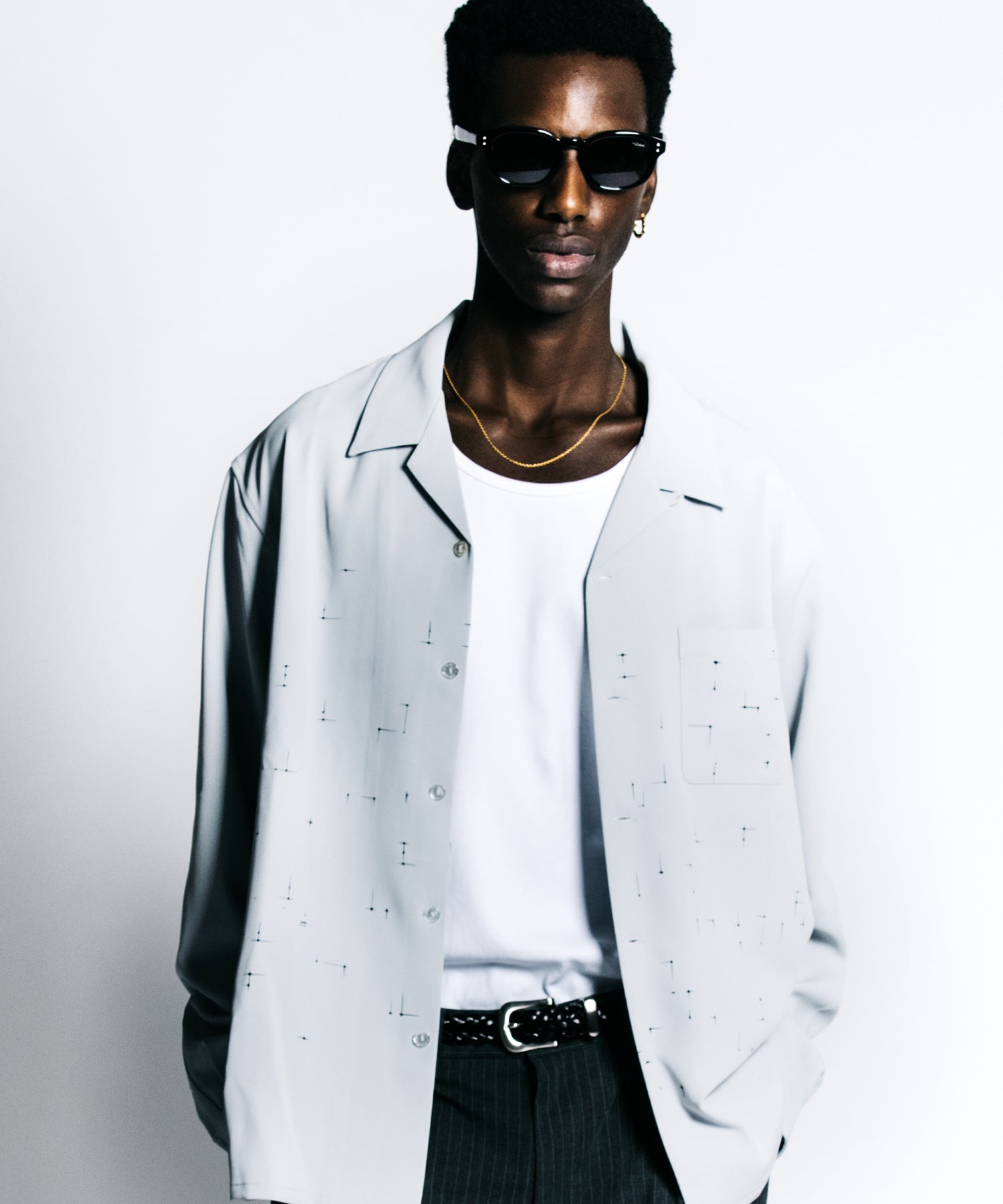 TAILORED ORIGINAL KASURI GRAPHIC L/S SHIRT – EASY CARE