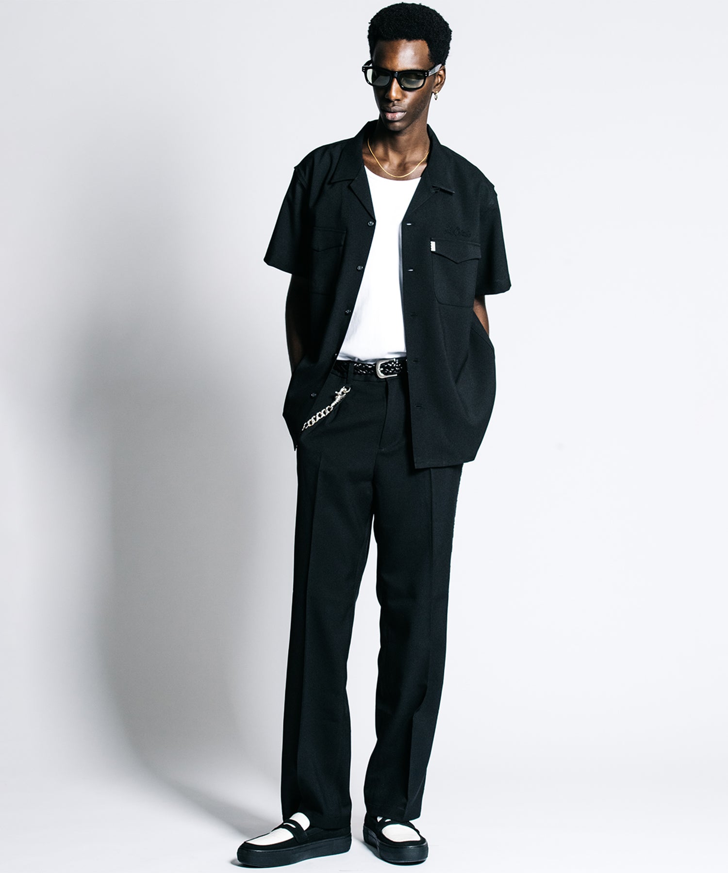 TAILORED SS SHIRT – MELANGE EASY CARE