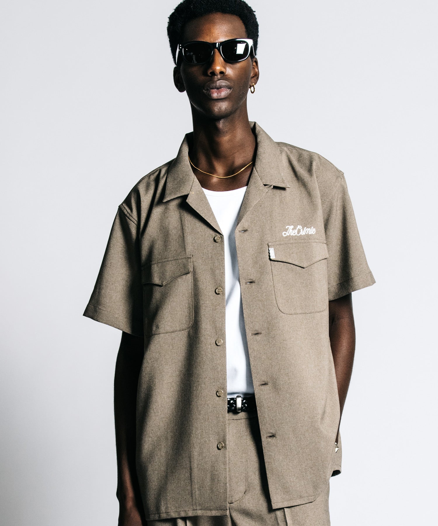 TAILORED SS SHIRT – MELANGE EASY CARE