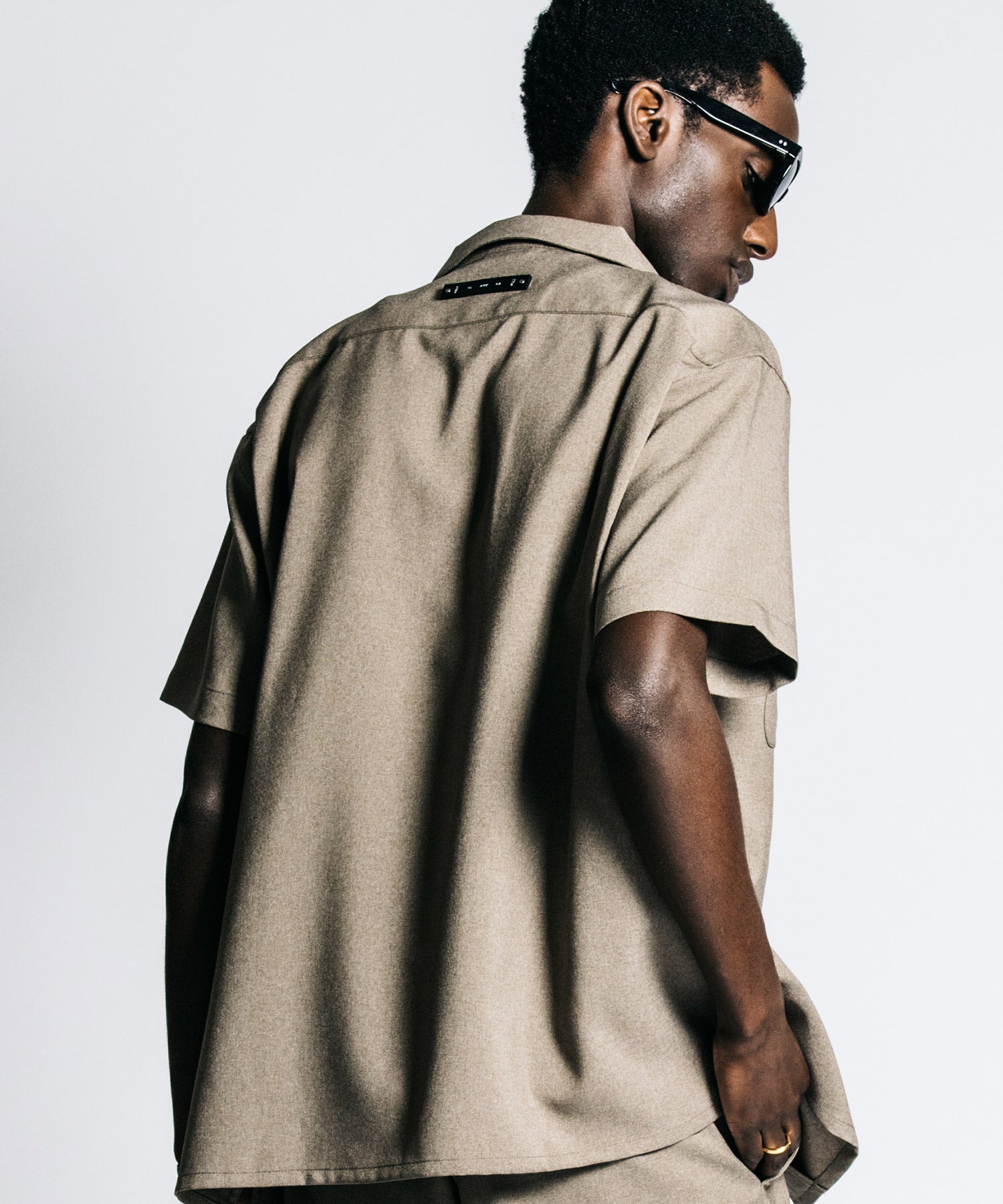 TAILORED SS SHIRT – MELANGE EASY CARE