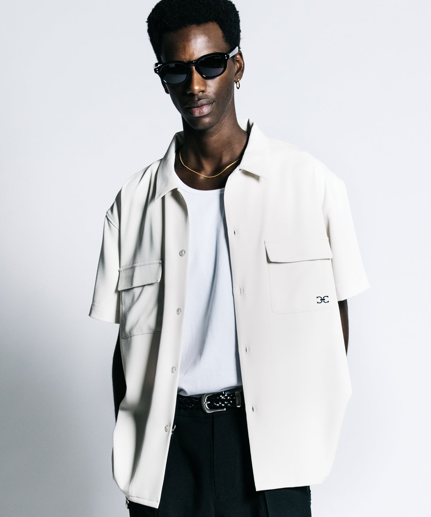 TAILORED MUSTANG EMBROIDERY S/S SHIRT – EASY CARE