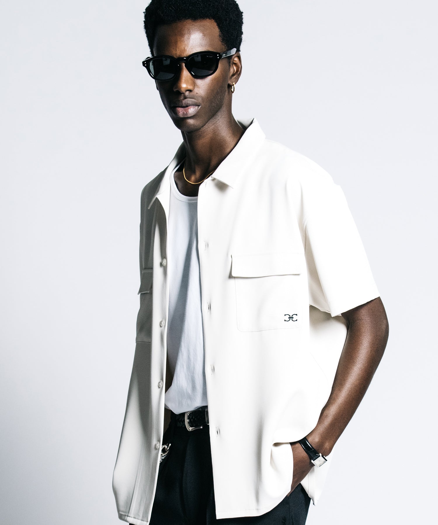 TAILORED MUSTANG EMBROIDERY S/S SHIRT – EASY CARE