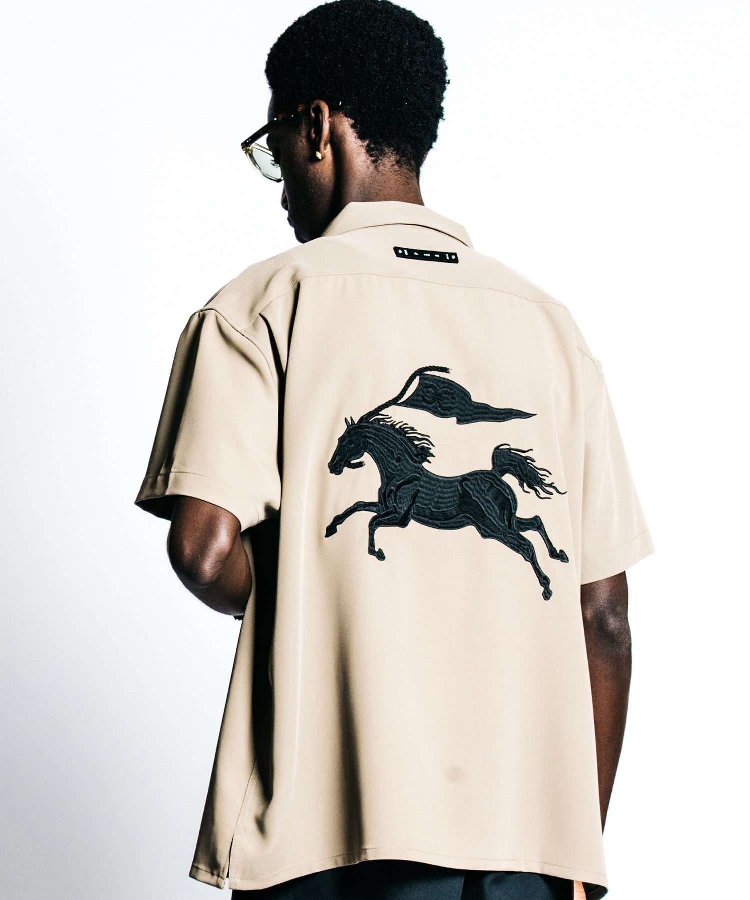 TAILORED MUSTANG EMBROIDERY S/S SHIRT – EASY CARE