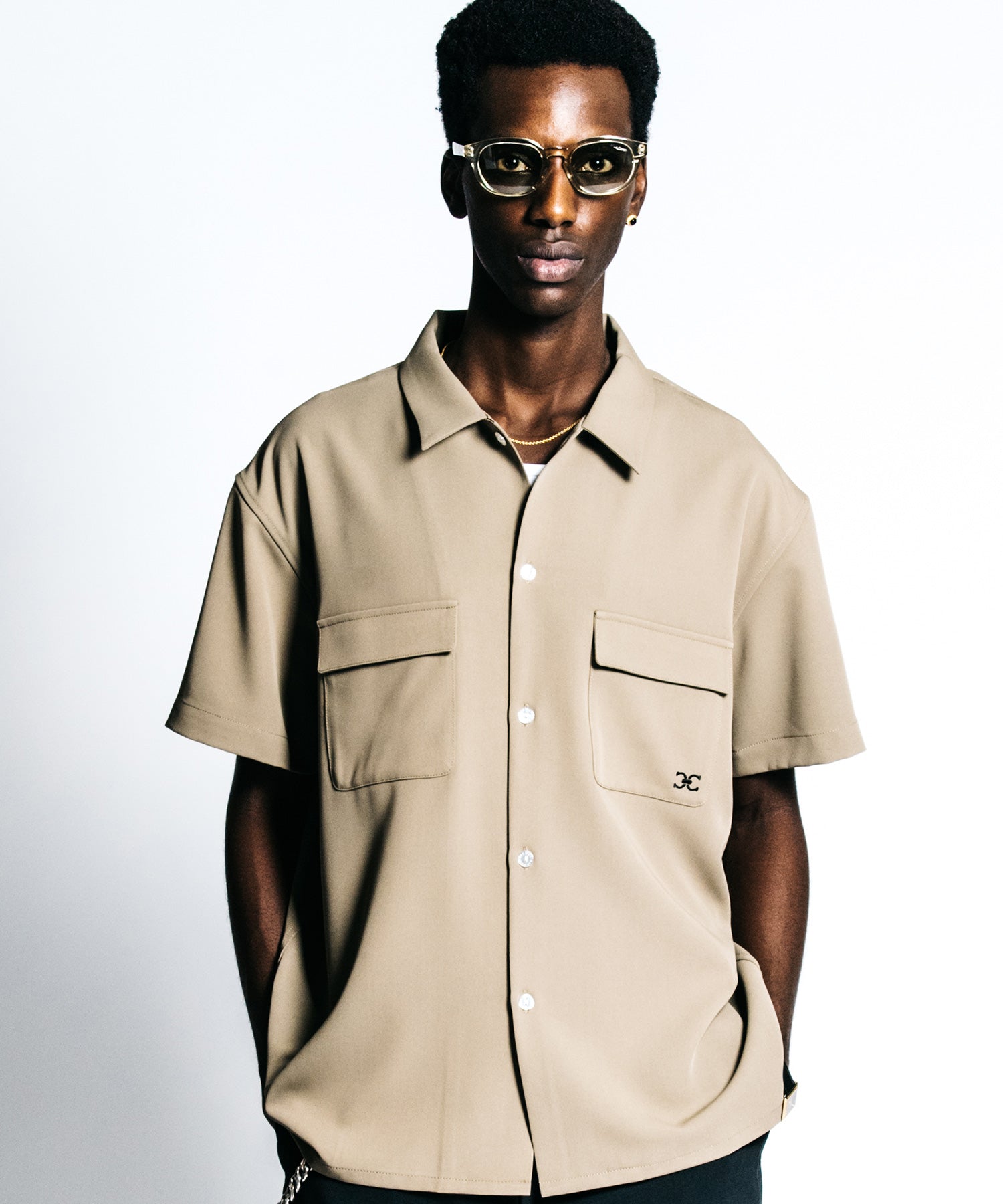 TAILORED MUSTANG EMBROIDERY S/S SHIRT – EASY CARE