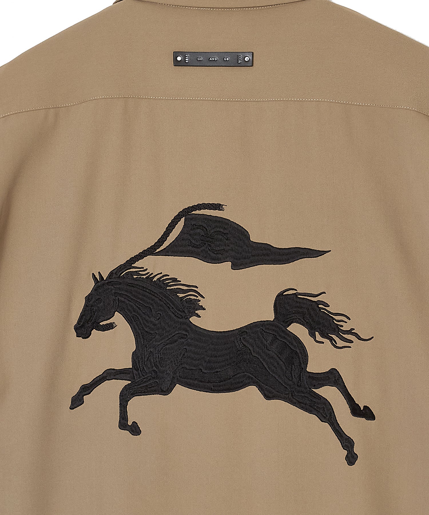 TAILORED MUSTANG EMBROIDERY S/S SHIRT – EASY CARE
