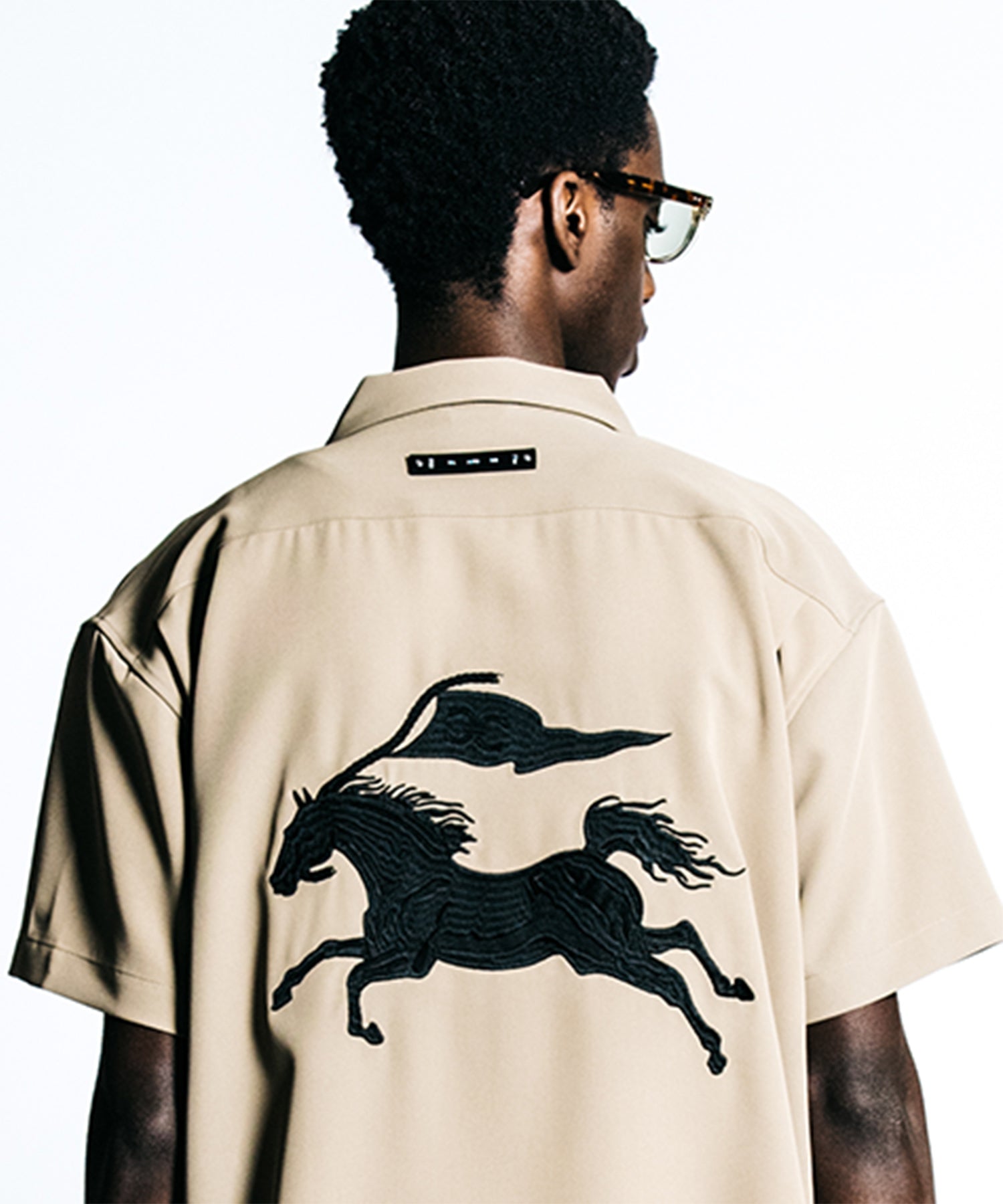 TAILORED MUSTANG EMBROIDERY S/S SHIRT – EASY CARE