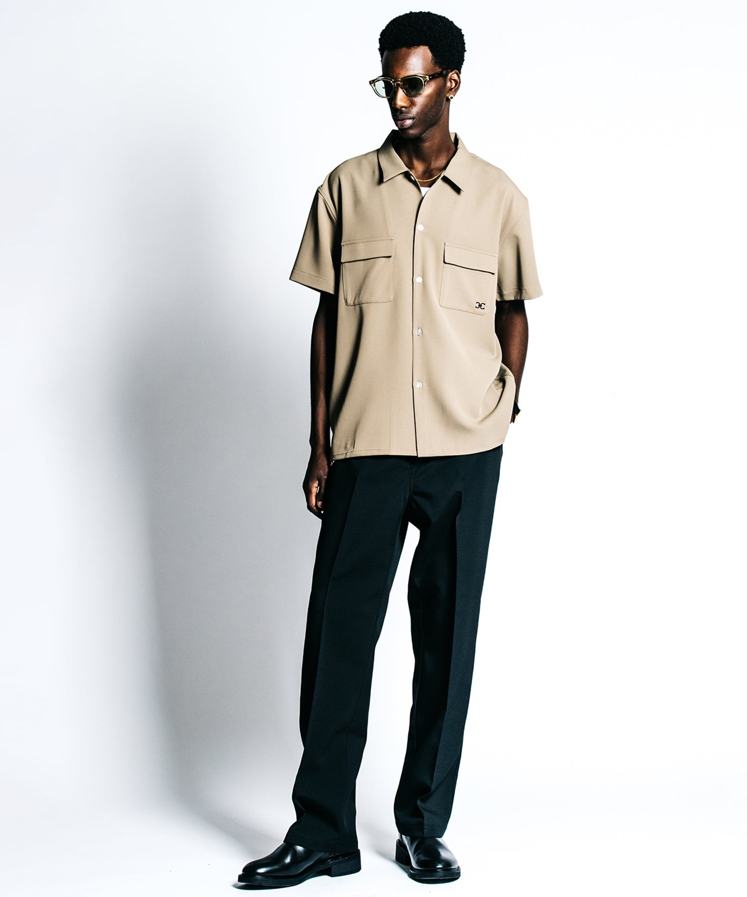 TAILORED MUSTANG EMBROIDERY S/S SHIRT – EASY CARE