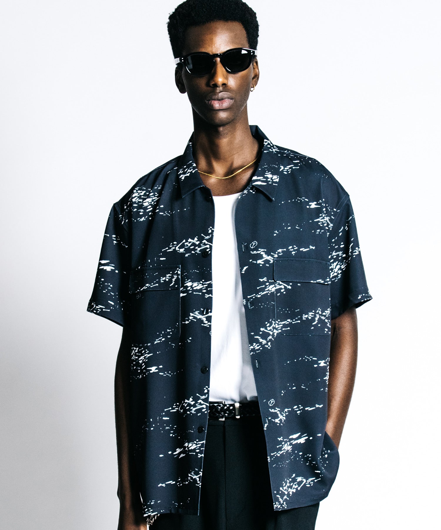 UNDERWORLD RIVER ALOHA SHIRT