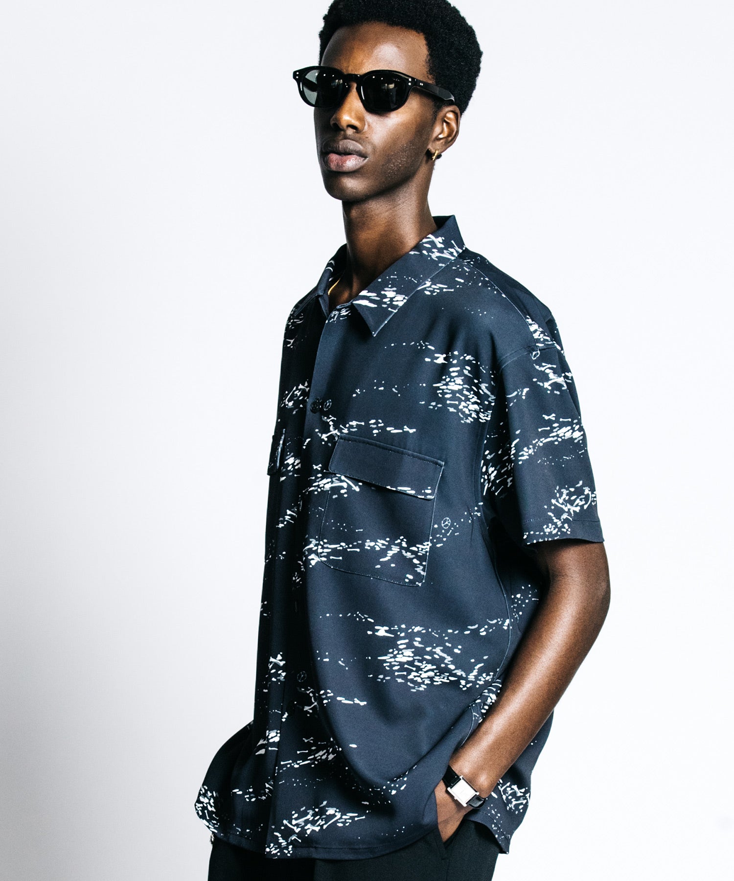 UNDERWORLD RIVER ALOHA SHIRT