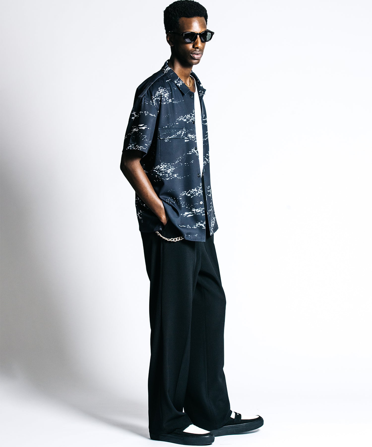 UNDERWORLD RIVER ALOHA SHIRT