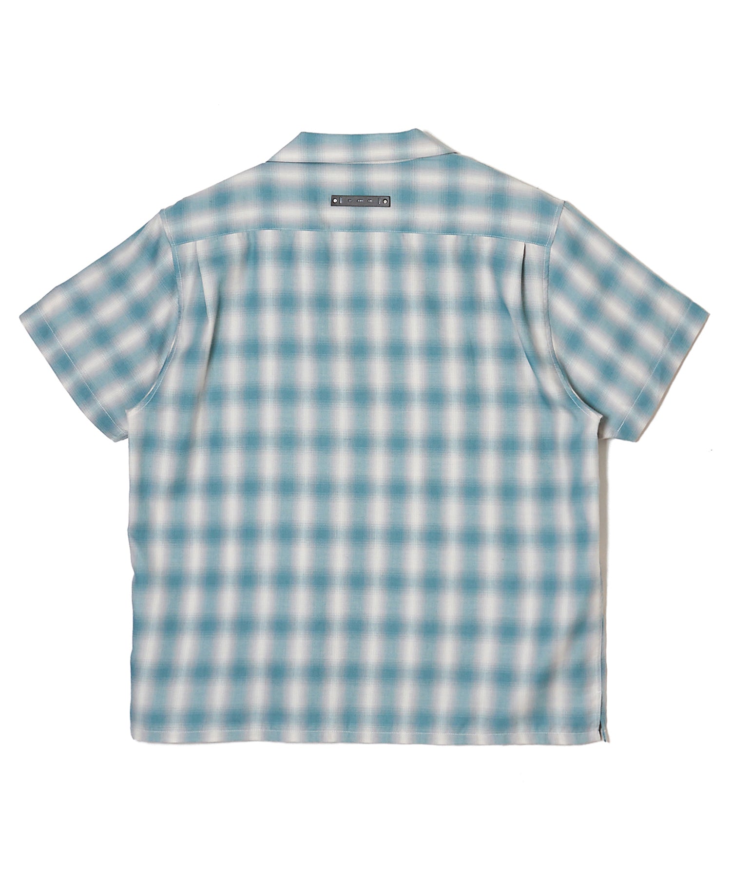 SUMMER OMBRE CHECK SHIRT