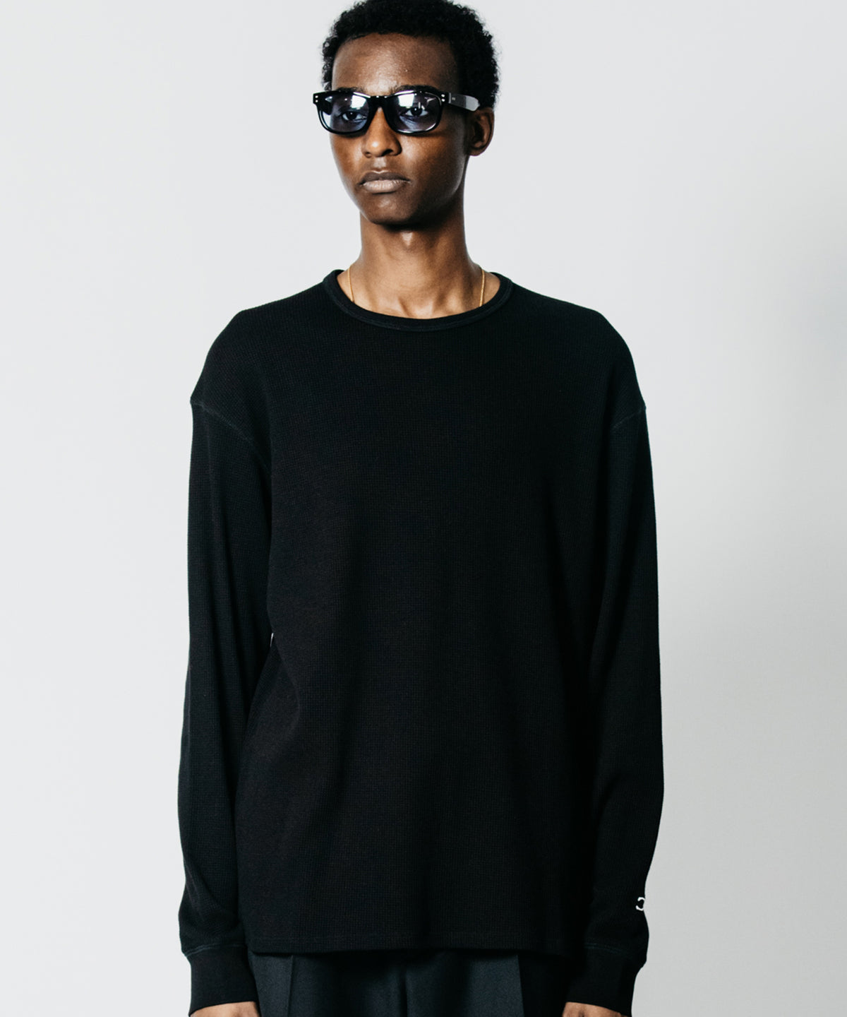 THERMAL C-CHAIN LONG SLEEVE T SHIRT